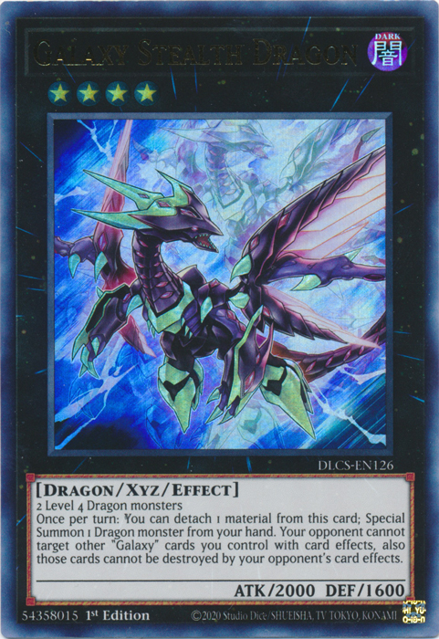 Galaxy Stealth Dragon [DLCS-EN126] Ultra Rare | Card Merchant Takapuna