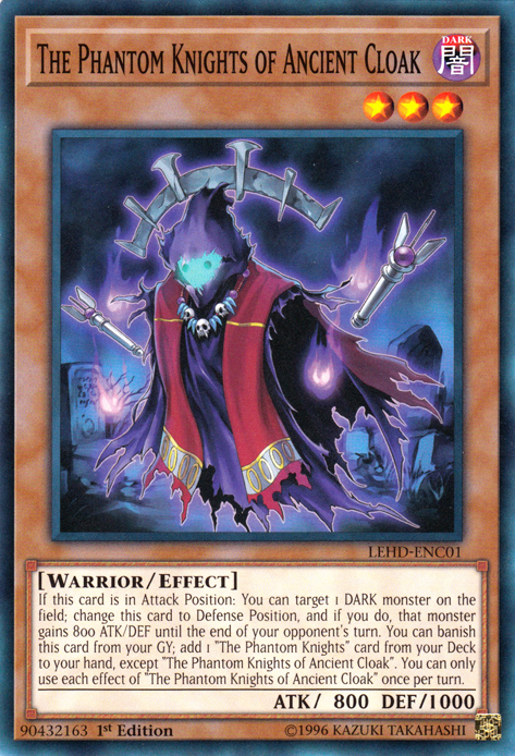 The Phantom Knights of Ancient Cloak [LEHD-ENC01] Common | Card Merchant Takapuna