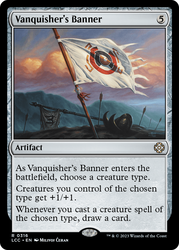 Vanquisher's Banner [The Lost Caverns of Ixalan Commander] | Card Merchant Takapuna