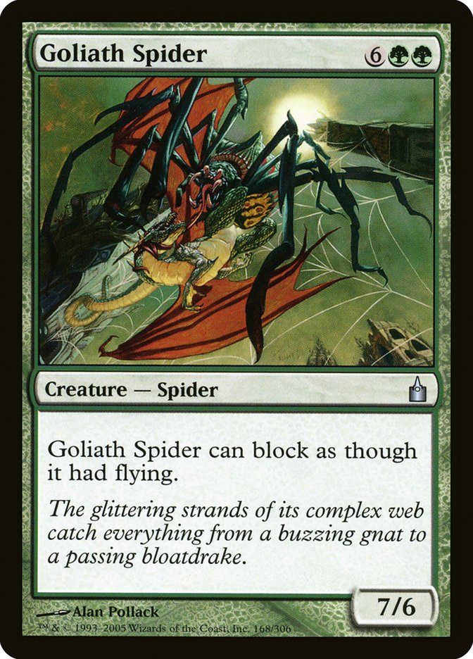 Goliath Spider [Ravnica: City of Guilds] | Card Merchant Takapuna