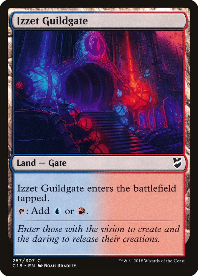 Izzet Guildgate [Commander 2018] | Card Merchant Takapuna