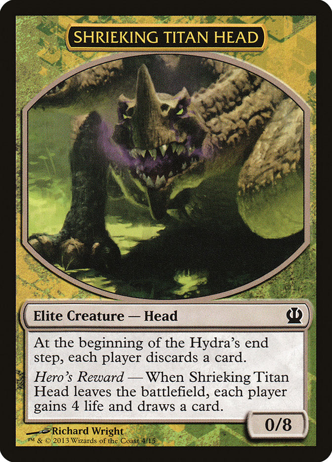 Shrieking Titan Head [Theros Face the Hydra] | Card Merchant Takapuna