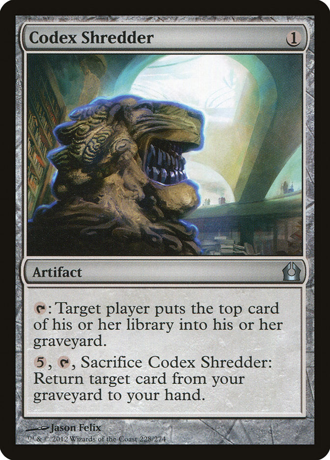 Codex Shredder [Return to Ravnica] | Card Merchant Takapuna