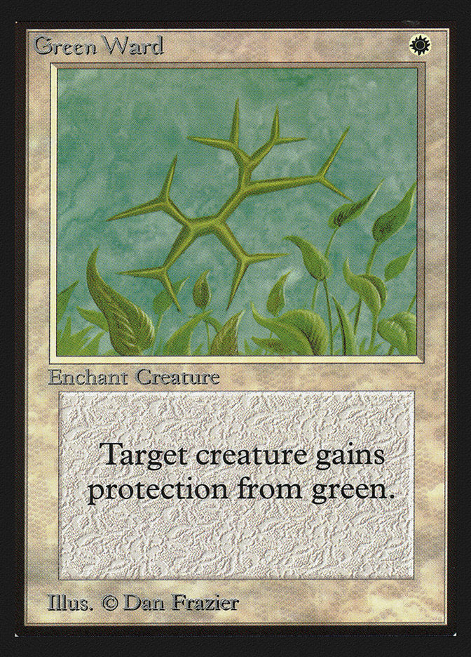 Green Ward [International Collectors' Edition] | Card Merchant Takapuna