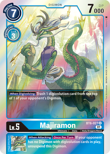 Majiramon [BT6-027] [Double Diamond] | Card Merchant Takapuna