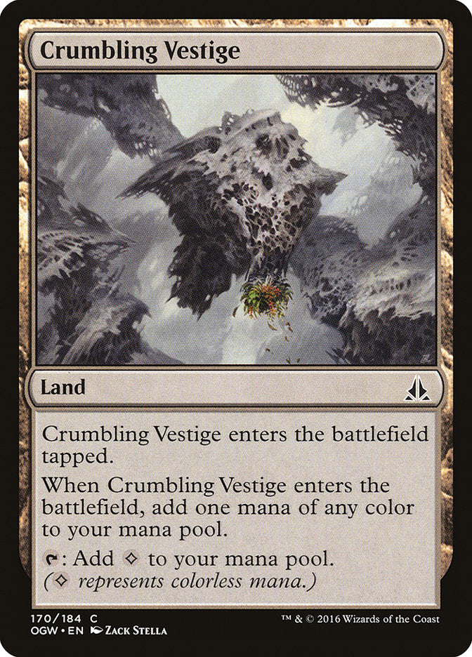 Crumbling Vestige [Oath of the Gatewatch] | Card Merchant Takapuna