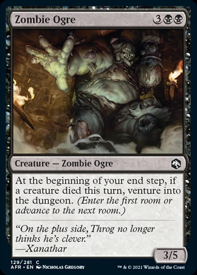 Zombie Ogre [Dungeons & Dragons: Adventures in the Forgotten Realms] | Card Merchant Takapuna