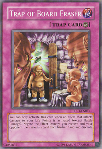 Trap of Board Eraser [DR1-EN047] Common | Card Merchant Takapuna