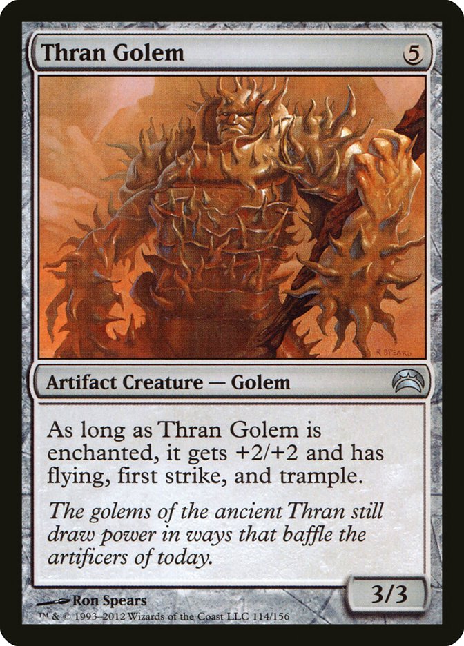 Thran Golem [Planechase 2012] | Card Merchant Takapuna