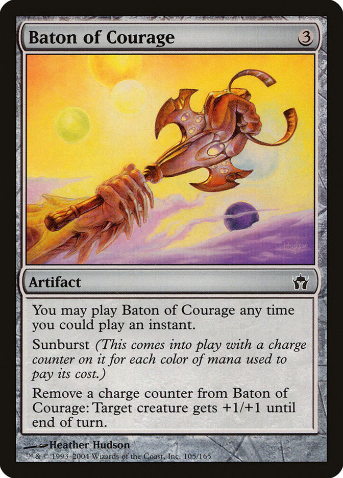 Baton of Courage [Fifth Dawn] | Card Merchant Takapuna