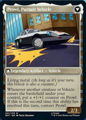 Prowl, Stoic Strategist // Prowl, Pursuit Vehicle [Transformers] | Card Merchant Takapuna