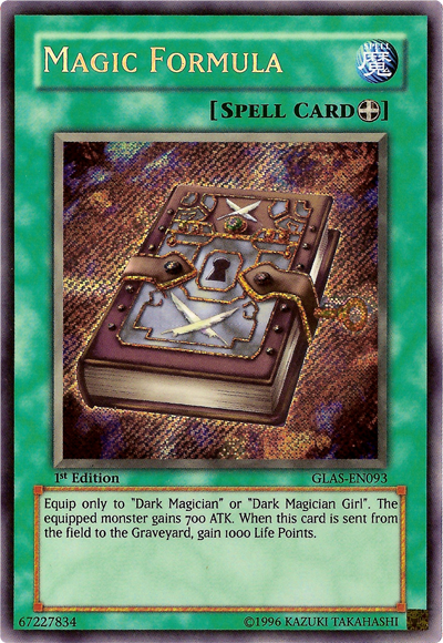 Magic Formula [GLAS-EN093] Secret Rare | Card Merchant Takapuna