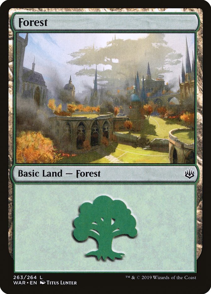 Forest (263) [War of the Spark] | Card Merchant Takapuna