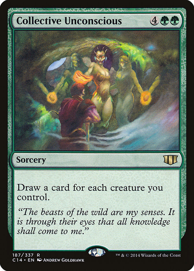 Collective Unconscious [Commander 2014] | Card Merchant Takapuna