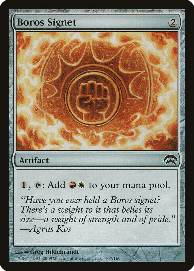 Boros Signet [Planechase] | Card Merchant Takapuna