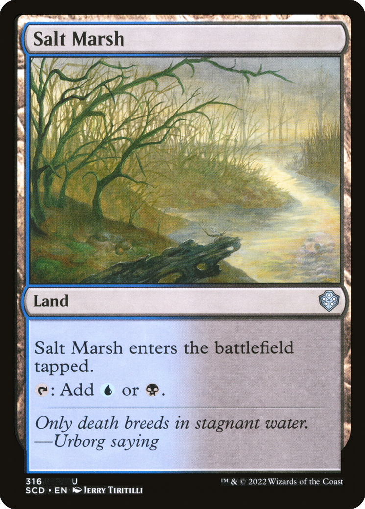 Salt Marsh [Starter Commander Decks] | Card Merchant Takapuna