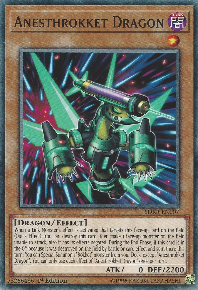 Anesthrokket Dragon [SDRR-EN007] Common | Card Merchant Takapuna