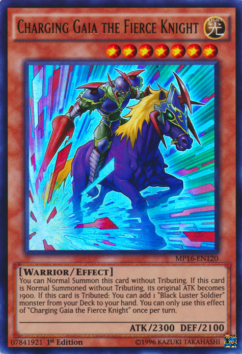 Charging Gaia the Fierce Knight [MP16-EN120] Ultra Rare | Card Merchant Takapuna