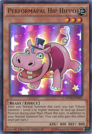 Performapal Hip Hippo [DUEA-ENDE1] Ultra Rare | Card Merchant Takapuna