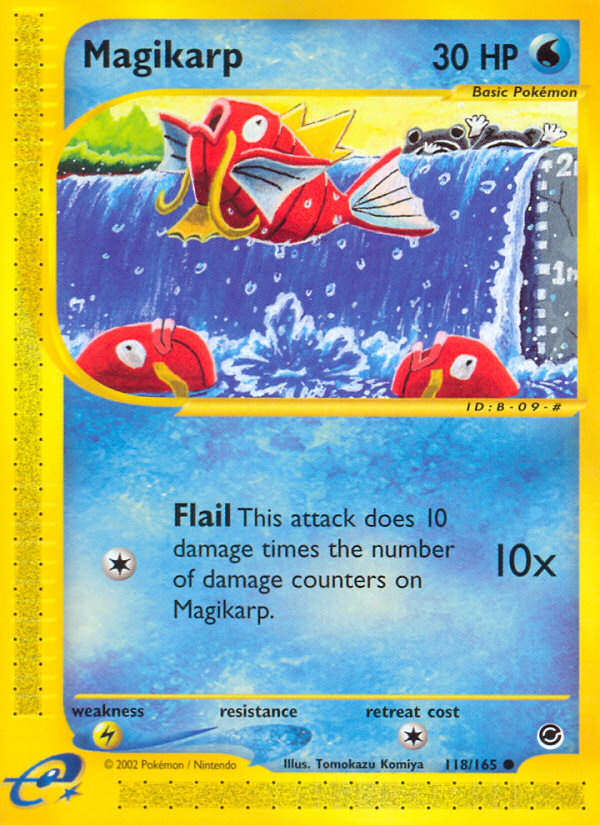 Magikarp (118/165) [Expedition: Base Set] | Card Merchant Takapuna