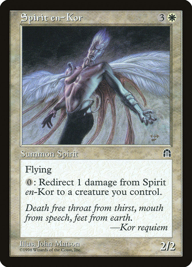 Spirit en-Kor [Stronghold] | Card Merchant Takapuna