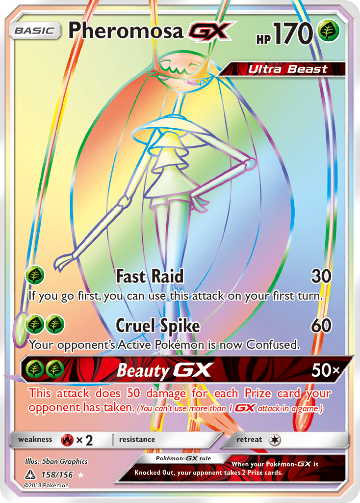 Pheromosa GX (158/156) [Sun & Moon: Ultra Prism] | Card Merchant Takapuna