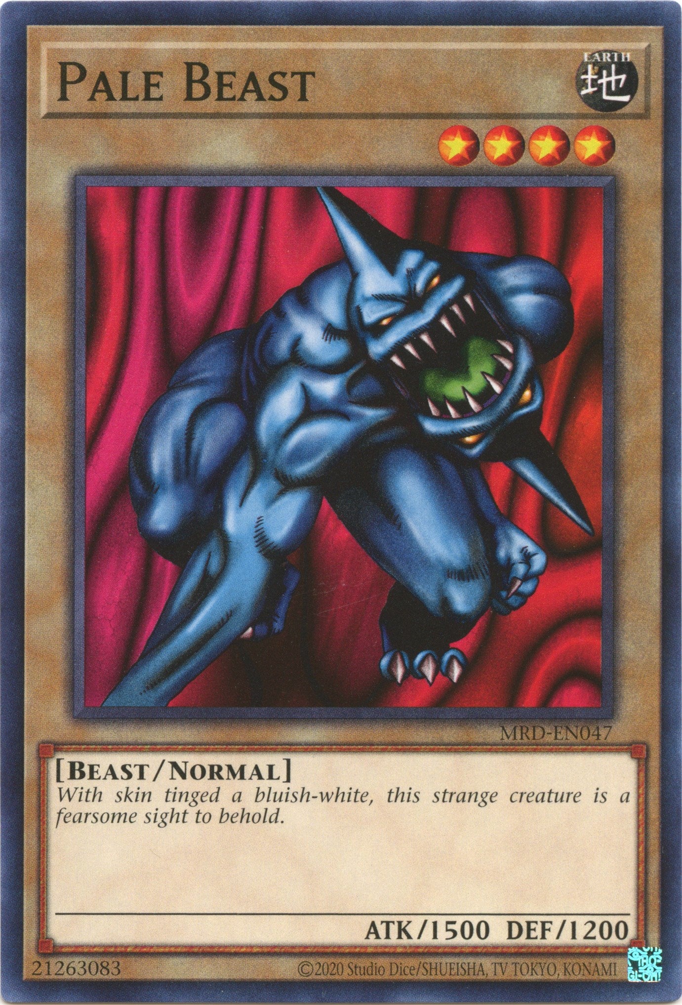 Pale Beast (25th Anniversary) [MRD-EN047] Common | Card Merchant Takapuna