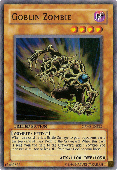 Goblin Zombie [CRMS-ENSE2] Super Rare | Card Merchant Takapuna