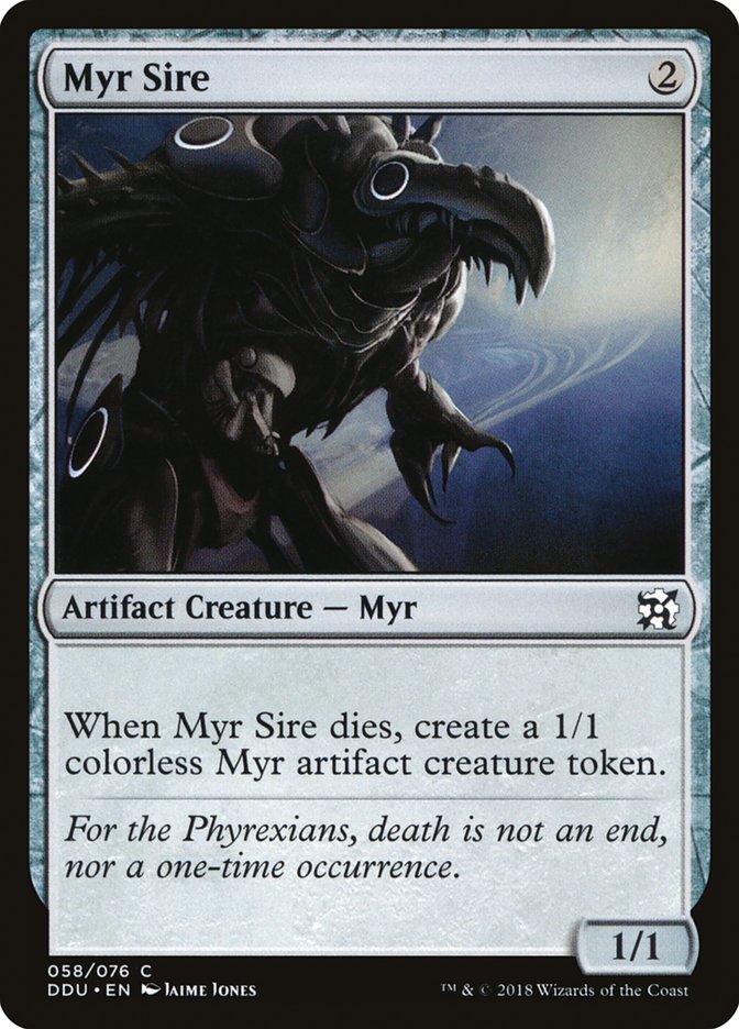 Myr Sire [Duel Decks: Elves vs. Inventors] | Card Merchant Takapuna