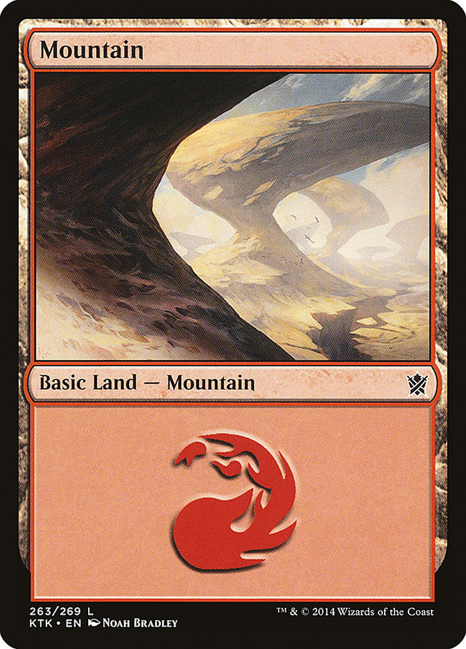 Mountain (263) [Khans of Tarkir] | Card Merchant Takapuna