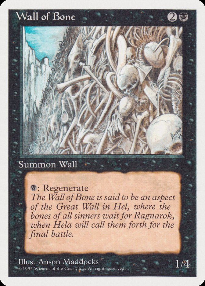 Wall of Bone [Rivals Quick Start Set] | Card Merchant Takapuna