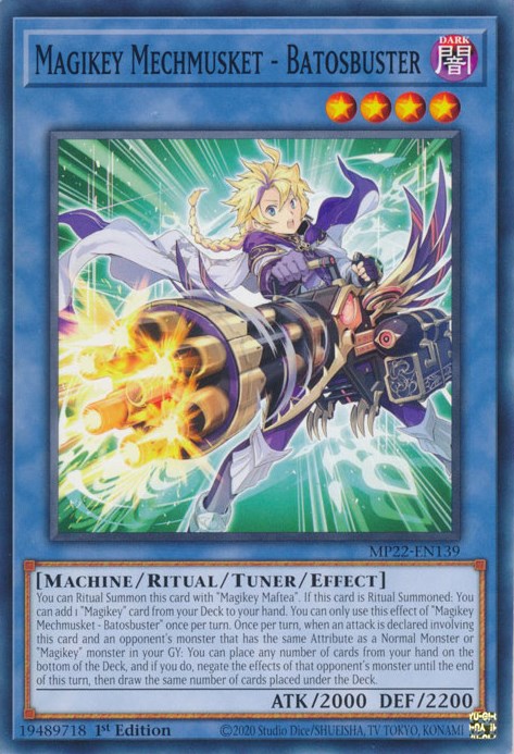 Magikey Mechmusket - Batosbuster [MP22-EN139] Common | Card Merchant Takapuna