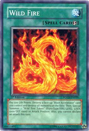 Wild Fire [FOTB-EN039] Common | Card Merchant Takapuna