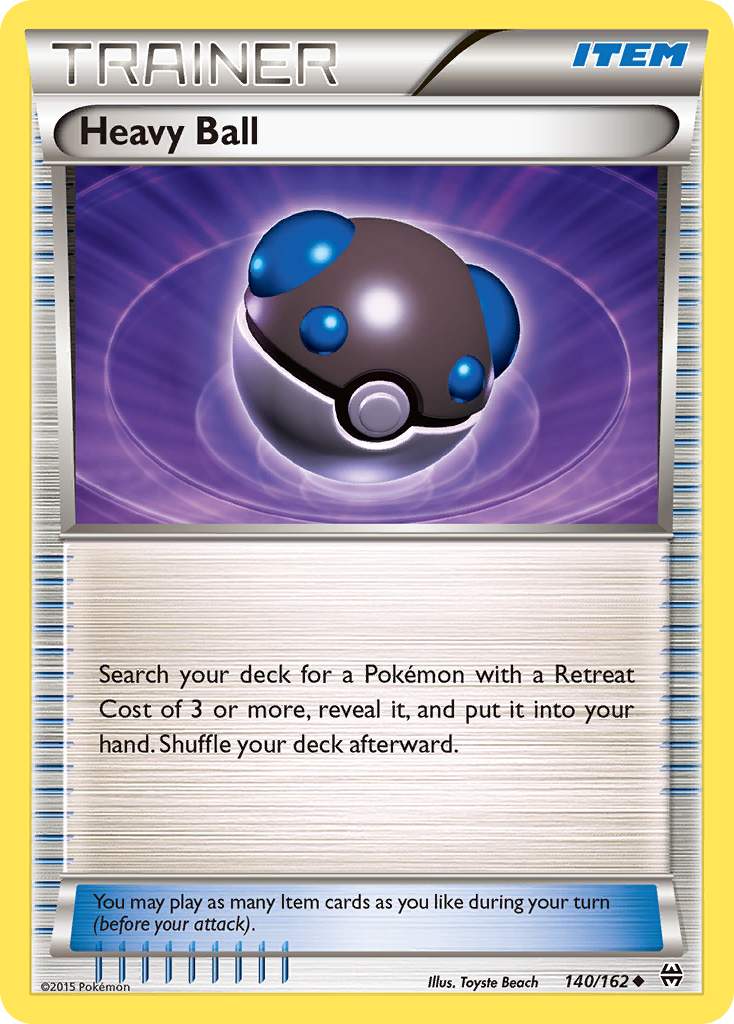 Heavy Ball (140/162) [XY: BREAKthrough] | Card Merchant Takapuna