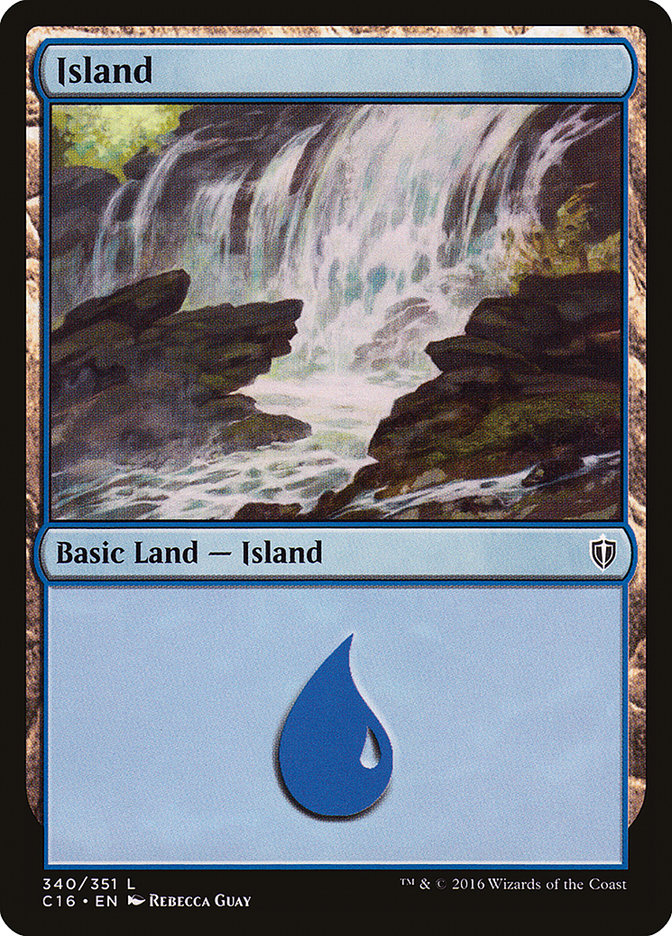 Island (340) [Commander 2016] | Card Merchant Takapuna