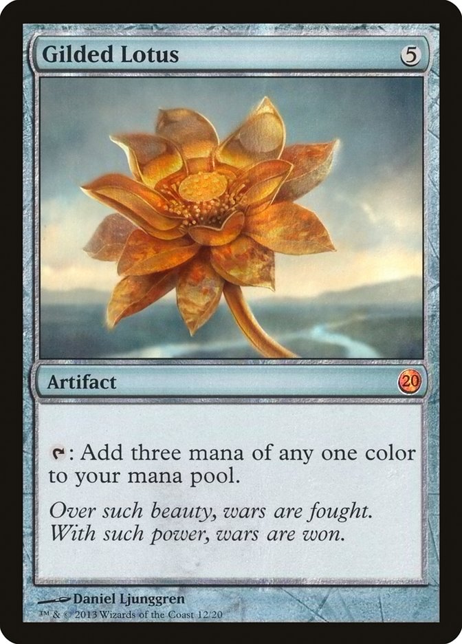 Gilded Lotus [From the Vault: Twenty] | Card Merchant Takapuna