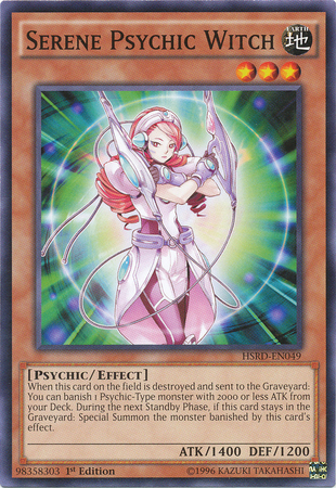 Serene Psychic Witch [HSRD-EN049] Common | Card Merchant Takapuna