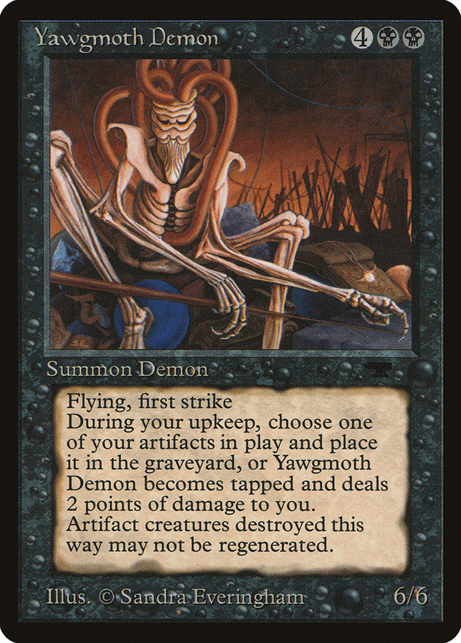 Yawgmoth Demon [Antiquities] | Card Merchant Takapuna