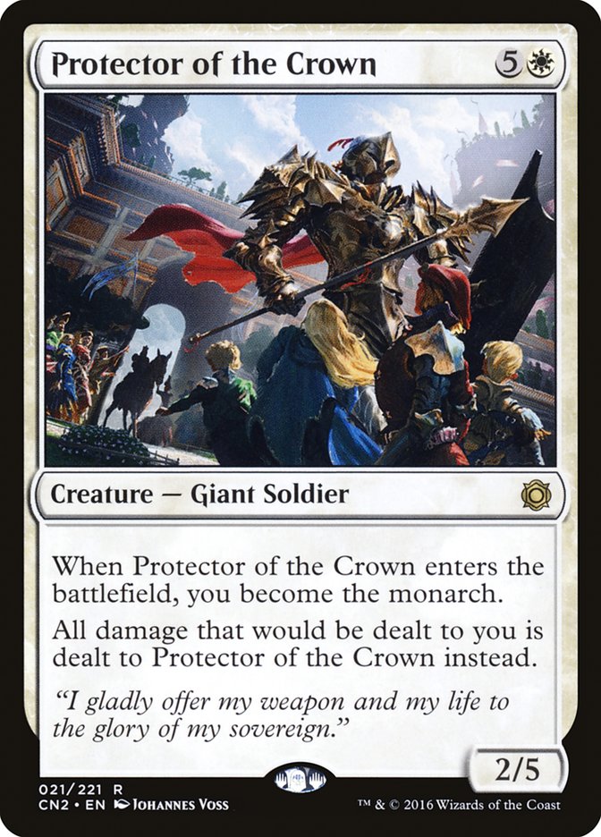 Protector of the Crown [Conspiracy: Take the Crown] | Card Merchant Takapuna