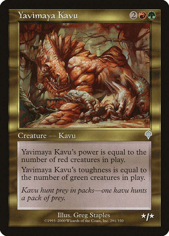 Yavimaya Kavu [Invasion] | Card Merchant Takapuna