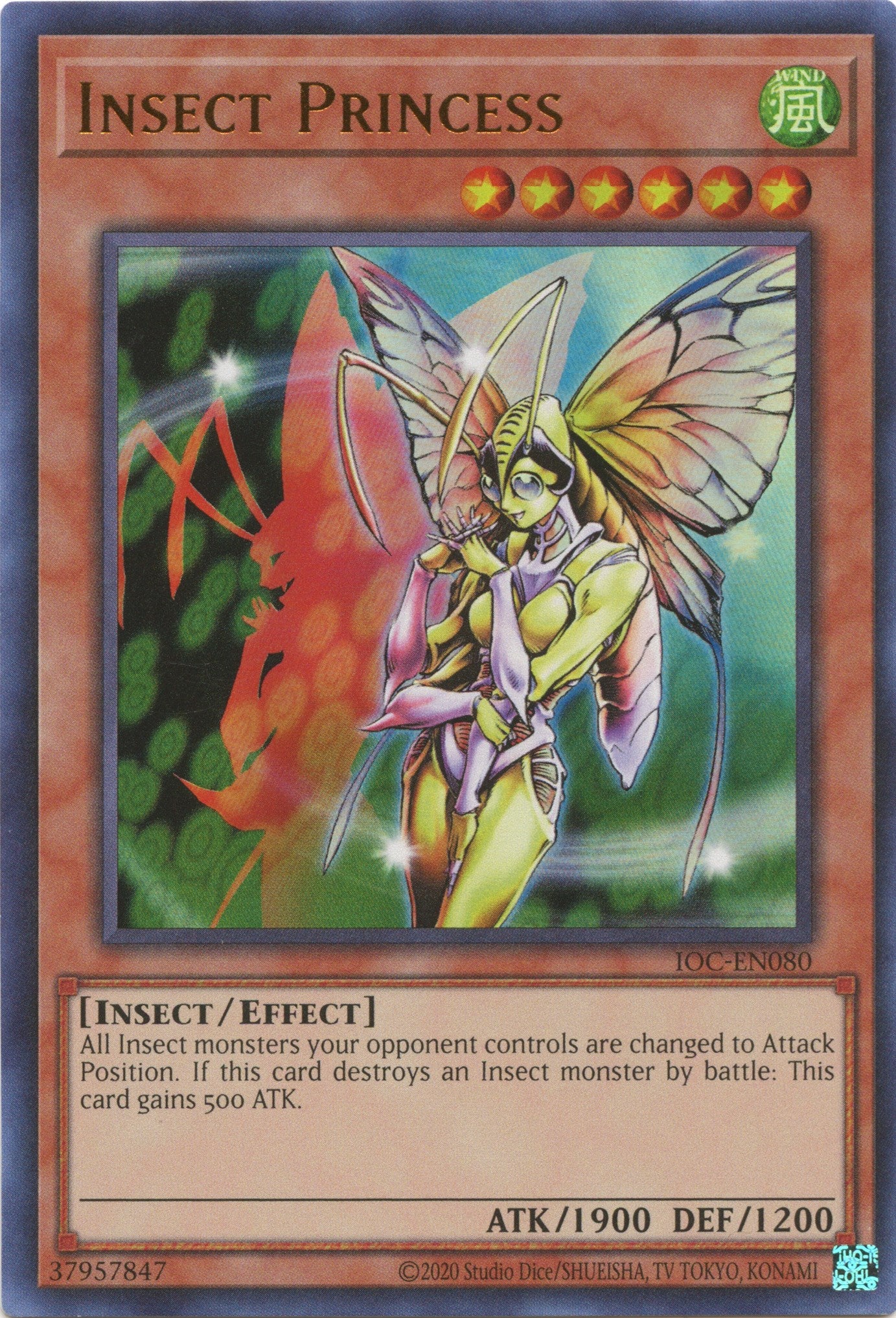 Insect Princess (25th Anniversary) [IOC-EN080] Ultra Rare | Card Merchant Takapuna