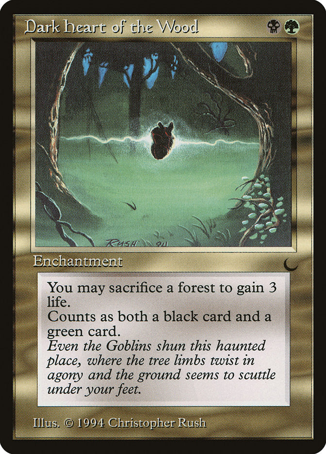 Dark Heart of the Wood [The Dark] | Card Merchant Takapuna