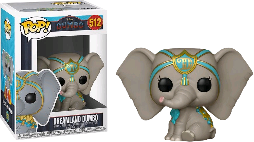 Dumbo (2019) - Dumbo Dreamland Blue Pop! 512 | Card Merchant Takapuna