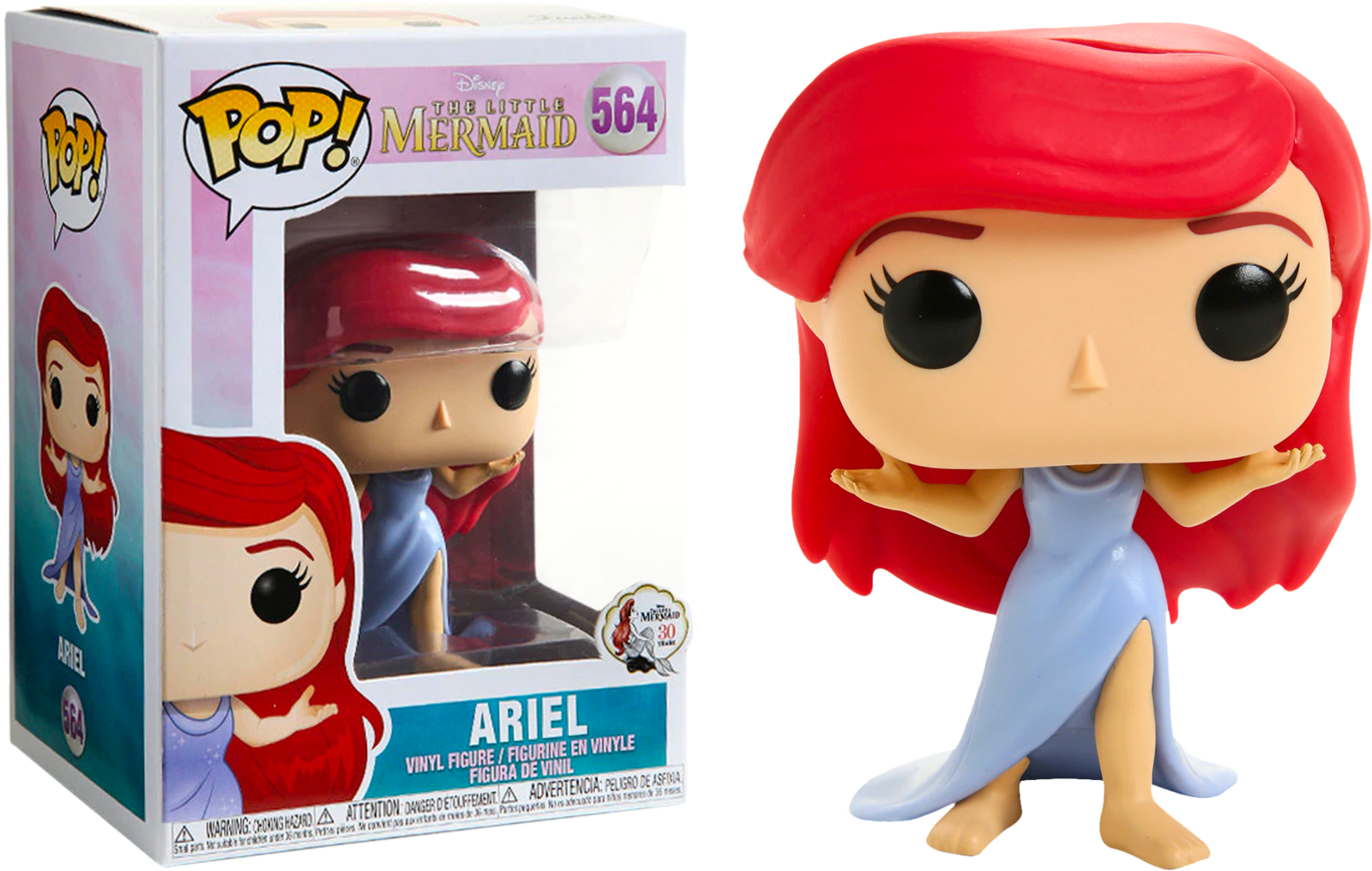 Little Mermaid - Ariel (Purple Dress) Pop! 564 | Card Merchant Takapuna