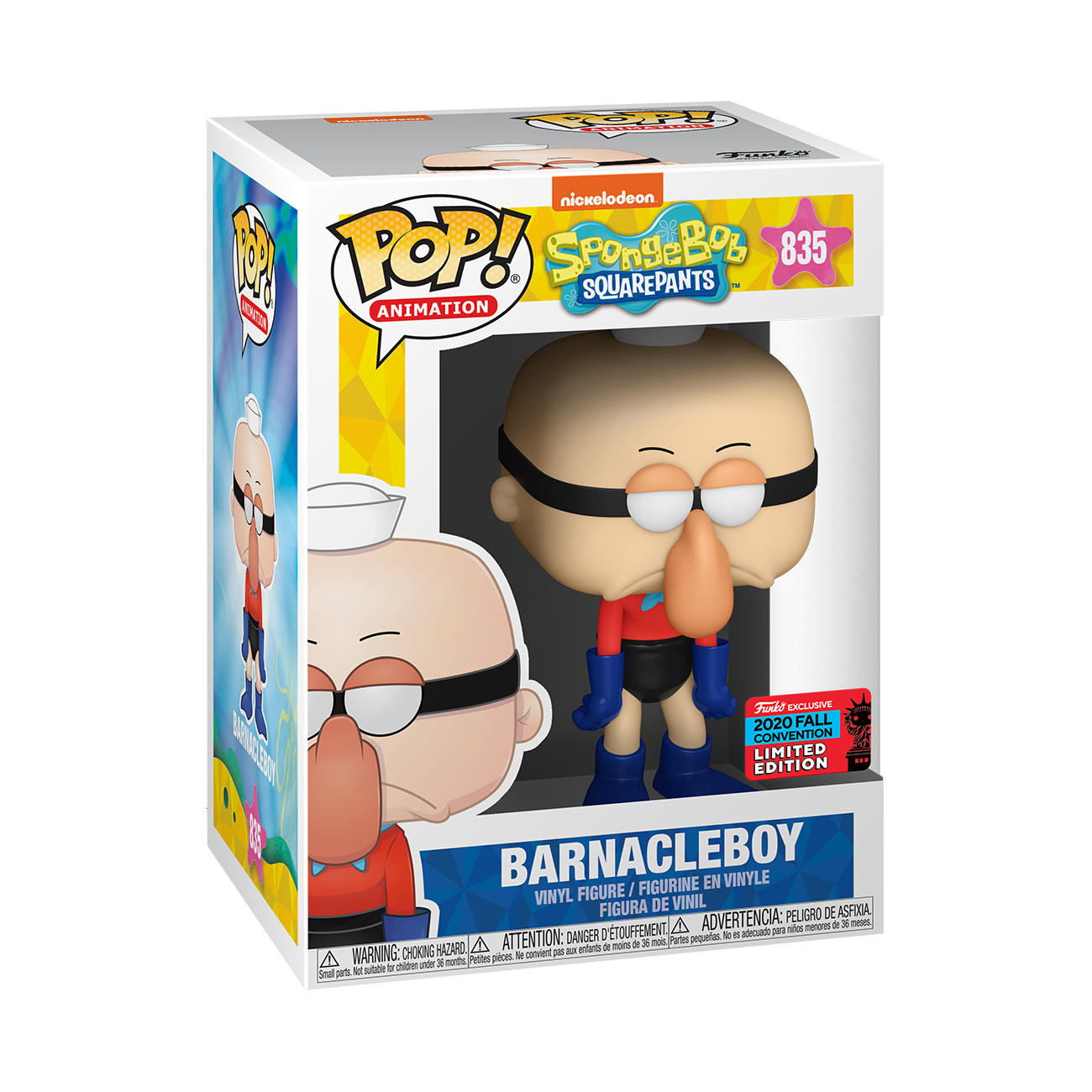 SpongeBob - Barnacle Boy Pop! NY20 | Card Merchant Takapuna