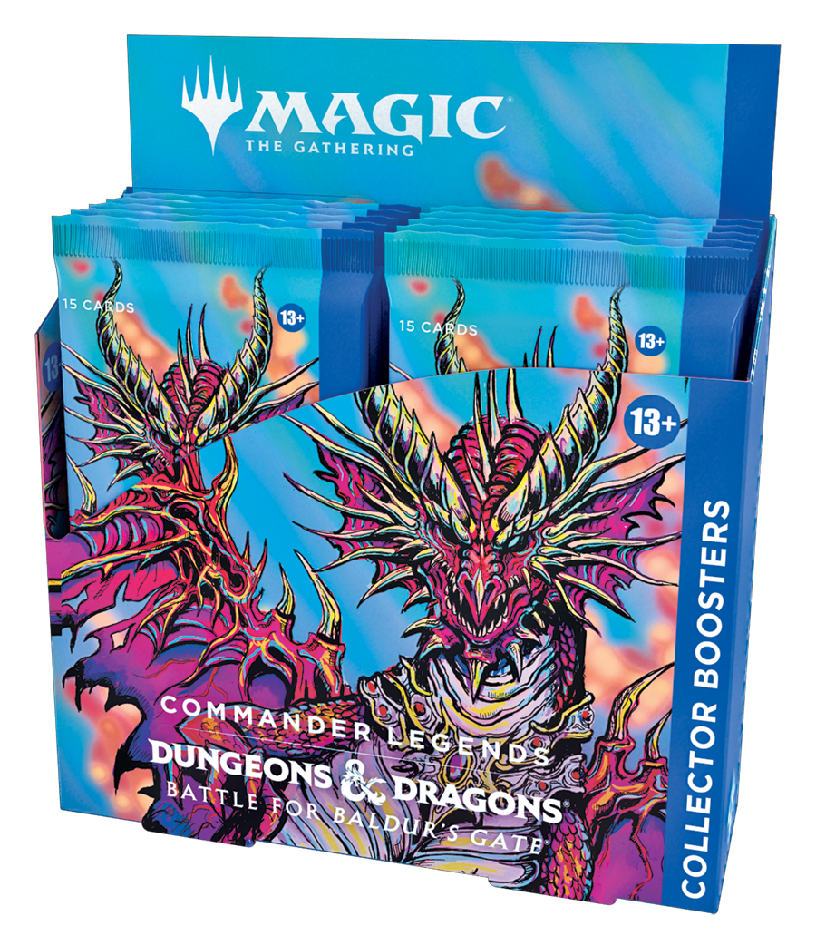 MTG Collector Booster Box - Commander Legends: Battle for Baldur's Gate | Card Merchant Takapuna