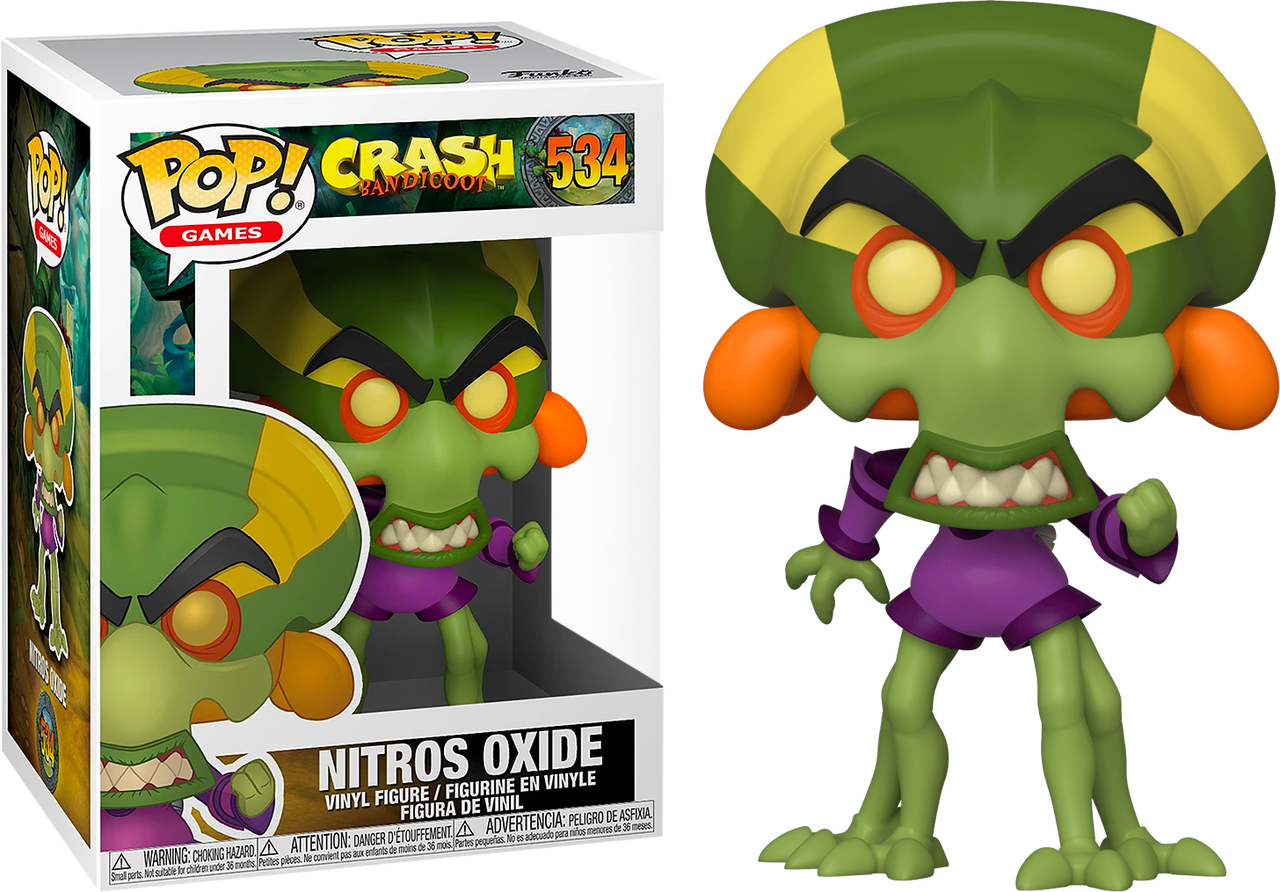 Crash Bandicoot - Nitros Oxide Pop! 534 | Card Merchant Takapuna