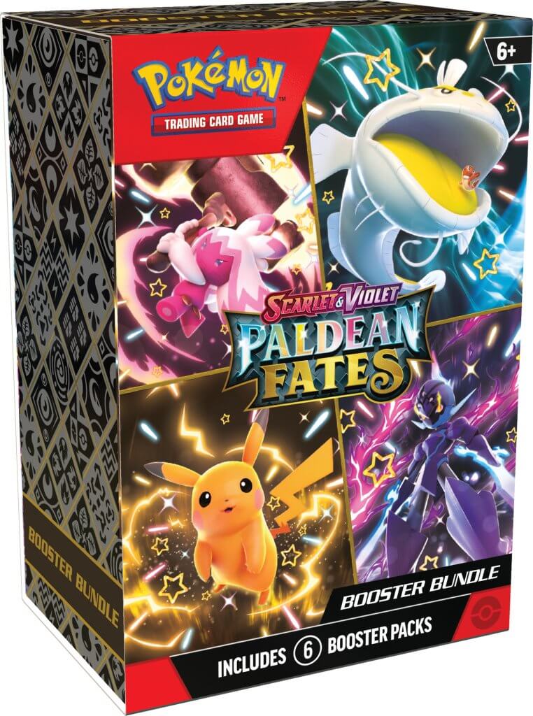 PKM S&V Paldean Fates - Booster Bundle | Card Merchant Takapuna