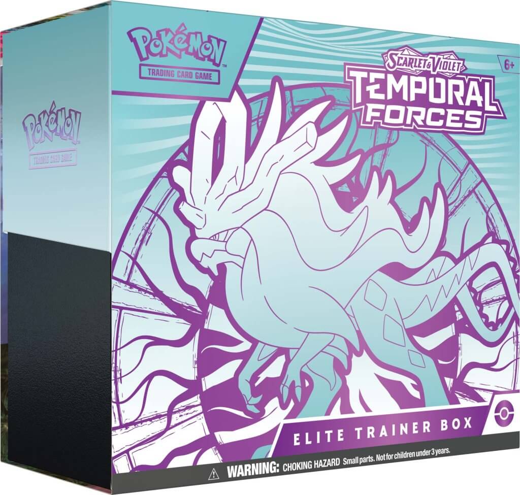 PKM Elite Trainer Box - Temporal Forces | Card Merchant Takapuna