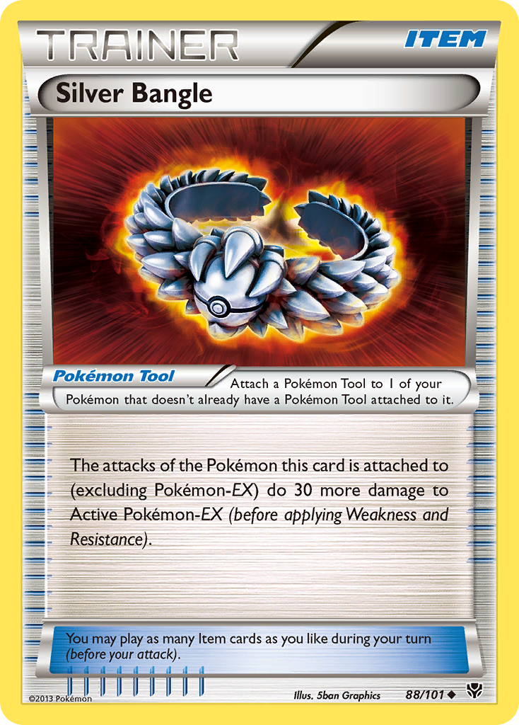 Silver Bangle (88/101) [Black & White: Plasma Blast] | Card Merchant Takapuna